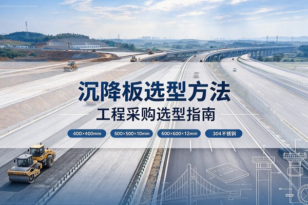 当涂沉降板选择方法
