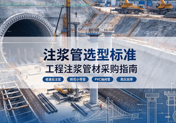 当涂注浆管选型标准